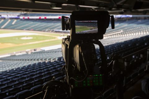 camera baseball field